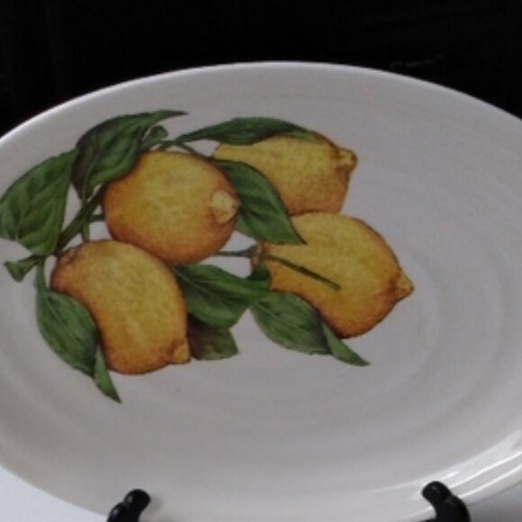 Ceramica Cuore Italian Lemon Motif Serving Platter (1 of 2 in this closet) - Picture 1 of 5